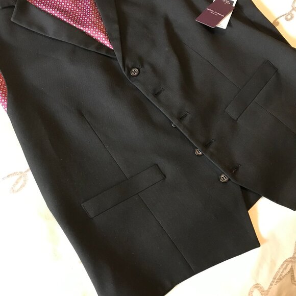 SALE Brook Taverner Proteus Vest - Black BT1449 -  Eclipse Collection - Size 42R - Picture 5 of 12